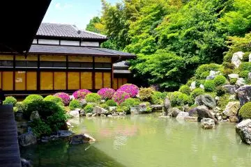 <p>Inner Garden of Chishaku-in</p>