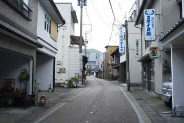 <p>Along Echizen city's tansu road</p>