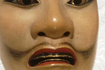 <p>The painting is just as important as carving of the mask</p>