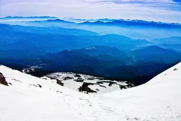 <p>The Northern Alps, as seen from 'over-the-ridge' near peak of 'Ken-ga-mine'</p>