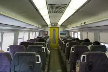 Inside the Super Azusa. Comfy!