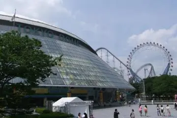 <p>Tokyo Dome on a sunny, summer's day</p>