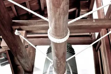 <p>Indoor temple bell</p>