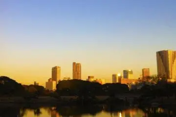 <p>The beautiful contrast of sunset colors</p>