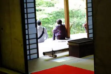 <p>Some guests enjoying the quietude</p>