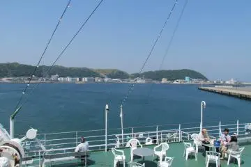 <p>Ferry from Keikyu Kurihama to Nokogiriyama</p>