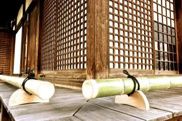 Bamboo looks lovely everywhere in Japan
