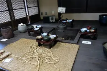<p>Room setting in the Farming Museum</p>