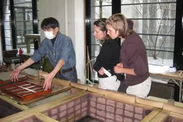First step of paper making process