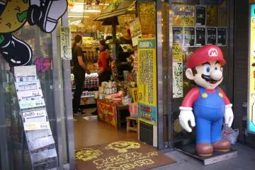 Super Potato Retro Game Store Osaka