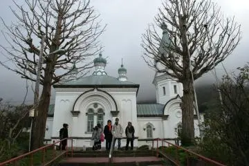 <p>หน้าโบสถ์</p>