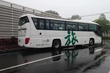 <p>Japanese tourists visit the market by sightseeing&nbsp;bus</p>