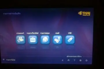 <p>คอนเทนต์ในหน้าจอมีให้เลือกเพื่อความบันเทิงอยู่มากมาย</p>