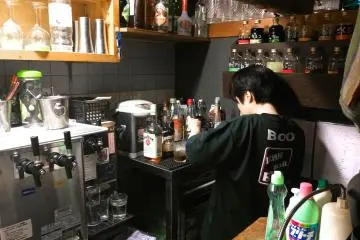 <p>Meet Mio-san, the best person at Boo's to make some amazing cocktails for you.</p>