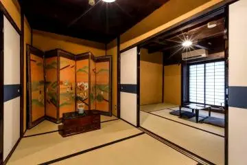 Graceful rooms at Bifuku, , the sister guesthouse to Roujiya