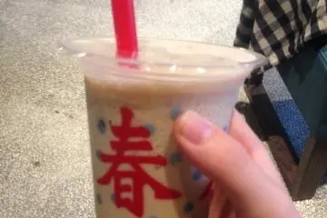 <p>밀크티 타피오카랍니다!</p>