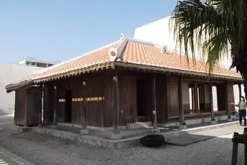 <p>The reconstructed residence</p>