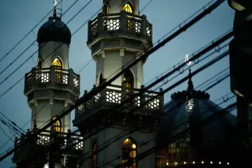 <p>Une des plus belles mosqu&eacute;es que j'ai jamais vues!</p>