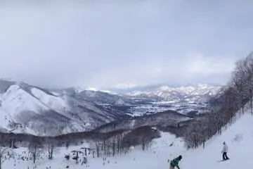 <p>La station Happo-One &agrave; Hakuba</p>