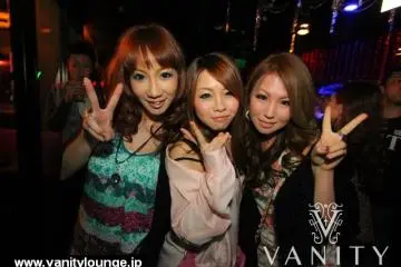 You never know who you'll bump into at Vanity