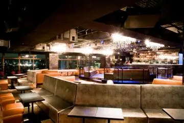 Vanity's lounge area