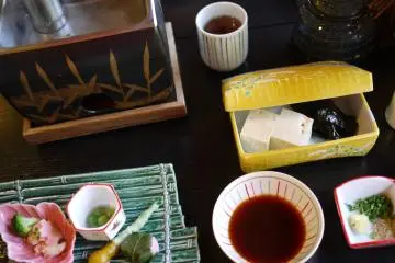 hot pot tofu course