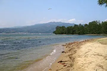 West coast of a place called Amanohashidate north of Kyoto