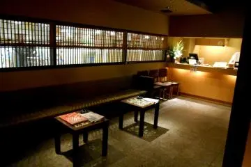<p>Waiting area of Hacchouya, Fukui</p>
