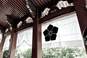 <p>Looking out from the main temple building</p>