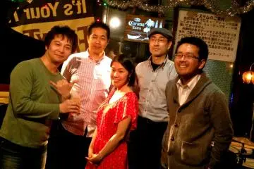 The pick up band at Junk April 14, 2012.