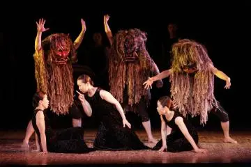 <p>During the performance</p>
