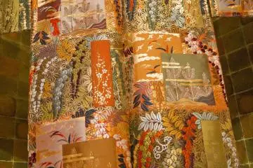 A finely crafted kimono