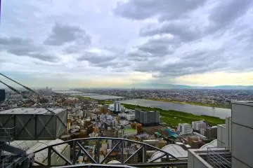 <p>วิวจากตึก "Umeda Sky Building"</p>