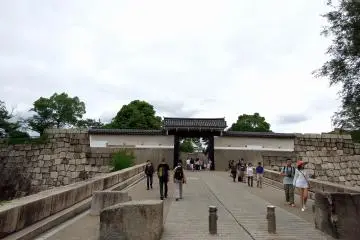 <p>The Sakuramon Gate viewed from the street</p>