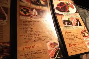 <p>Menu of the pub includes a variety of Italian dishes, deserts and drinks</p>
