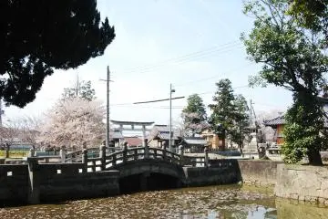 <p>A bridge connecting the other part of the compound.</p>