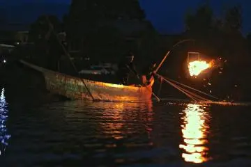 <p>อูไก (ukai 鵜飼) ณ เมืองเกียวโต แม่น้ำโฮซู (Hozu River) อาราชิยาม่า</p>