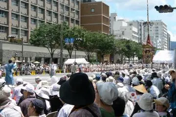 <p>Here comes the procession!</p>