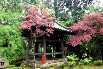 The temple bell pavilion at Jurinji