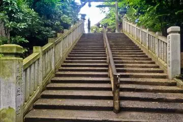 <p>One last look. A view from the bottom of the staircase</p>