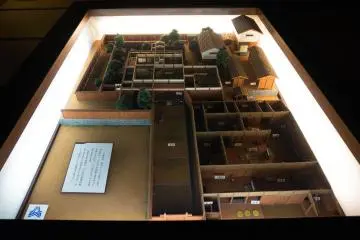<p>The 3D model view of the Honjin</p>