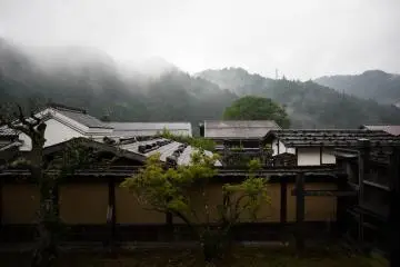 <p>What you see outside, the mountains and fogs.&nbsp;</p>