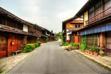 <p>La rue principale de Tsumago</p>
