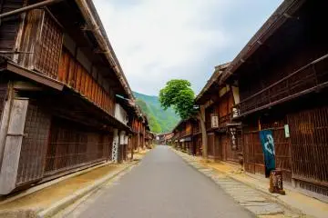 <p>La rue principale de Tsumago</p>
