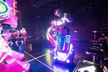 Another robot moving around