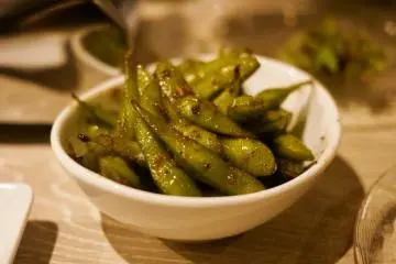 <p>Edamame beans</p>