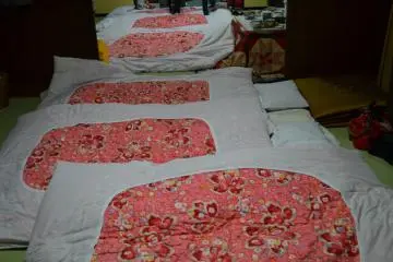 <p>Futon nyaman untuk tidur malam hari</p>