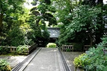 <p>Koso-ji's small but pretty gate</p>