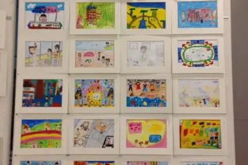 Pictures drawn by the children of Japan