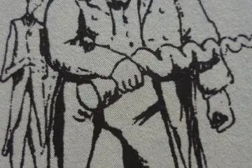 Wirgman's depiction of Willis and Satow.